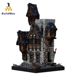 The Dreamers Medieval Krylhan Castle Building Blocks Set Retro House Bricks Building Creative Model Toy for Christmas Gifts