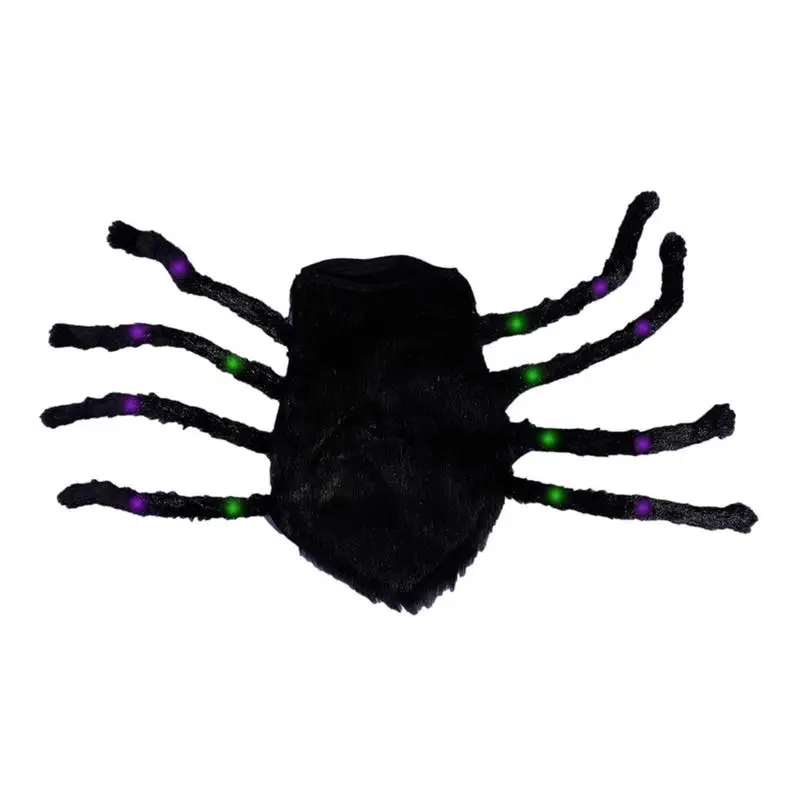 Dogs Spider Costumes Adjustable Spider Cosplay With Scary Furry Legs Halloween Decoration For Halloween Party Festival Parade