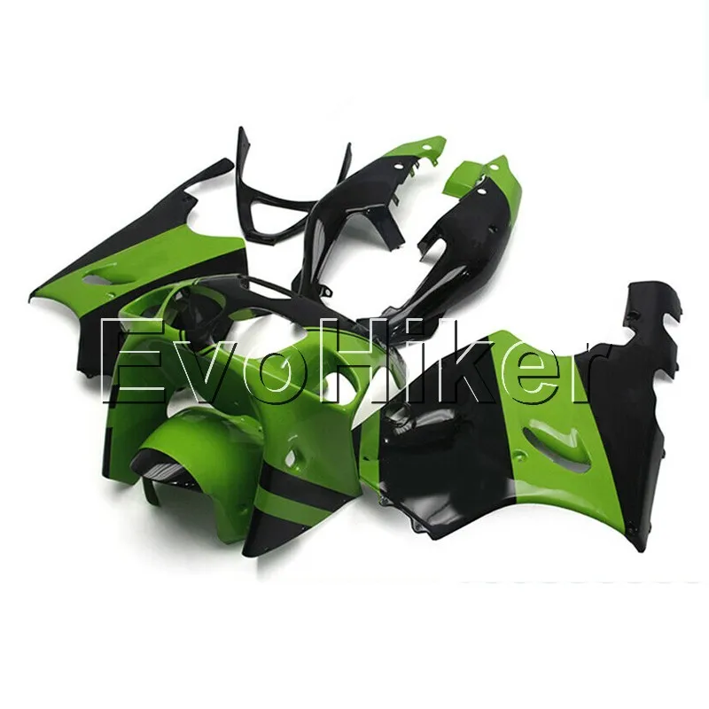 

motorcycle Fairing hull for ZX7R 1996 1997 1998 1999 2000 2001 2002 2003 green black ABS Plastic Bodywork Set