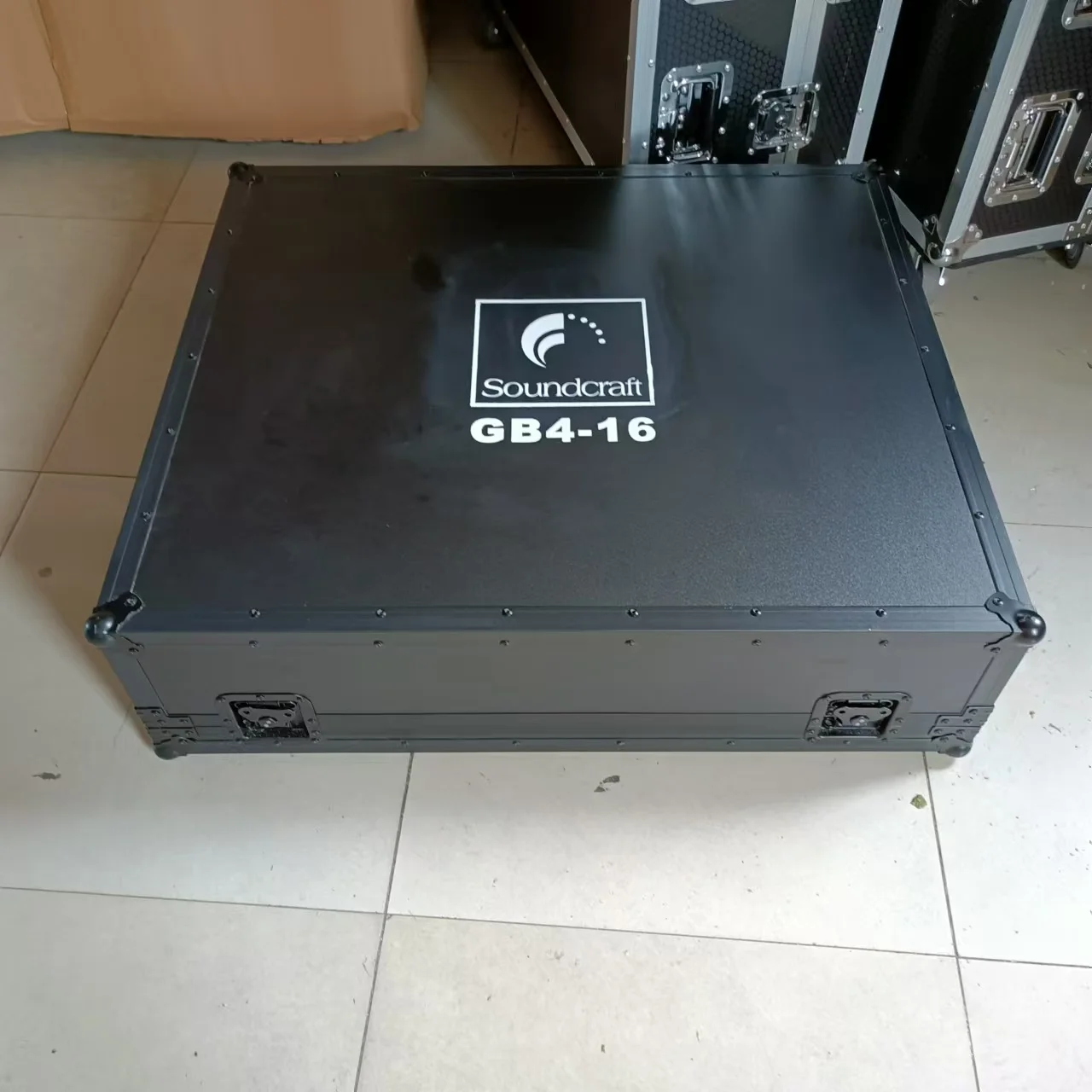 

All Black Sound Carft GB4-16 Mixer Case Aviation Case DJ Equipment Protective Case