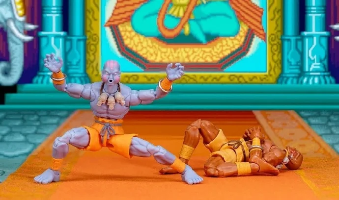

В наличии Jada Toys Dhalsim Deluxe Edition Ultra Street Fighter II 1/12 Фигурка Коллекционная игрушка в подарок