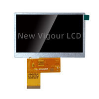 4.3 inch 40Pin high-definition IPS full view 800 * 480 medical industrial control digital anchor fish LCD display screen