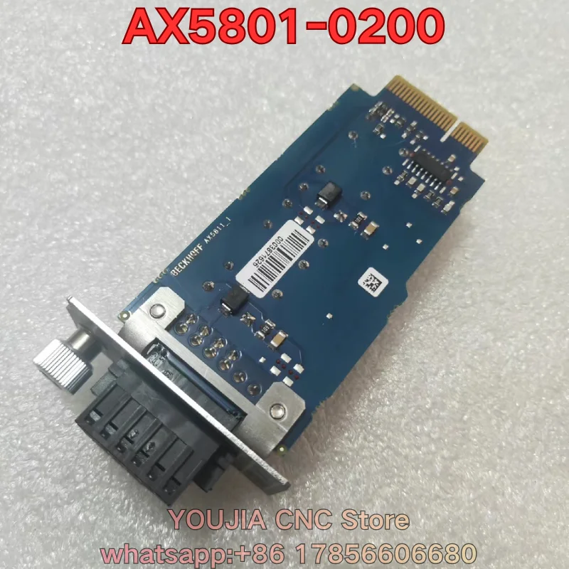 The function test of the second-hand AX5801-0200 acquisition card is normal. - view 2