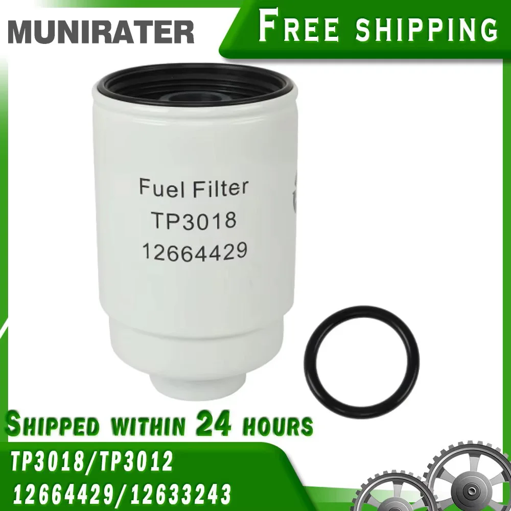 

Fuel Filter TP3018 & Seals For 2004 2005-2015 2016 Chevy Silverado 6.6L Diesel