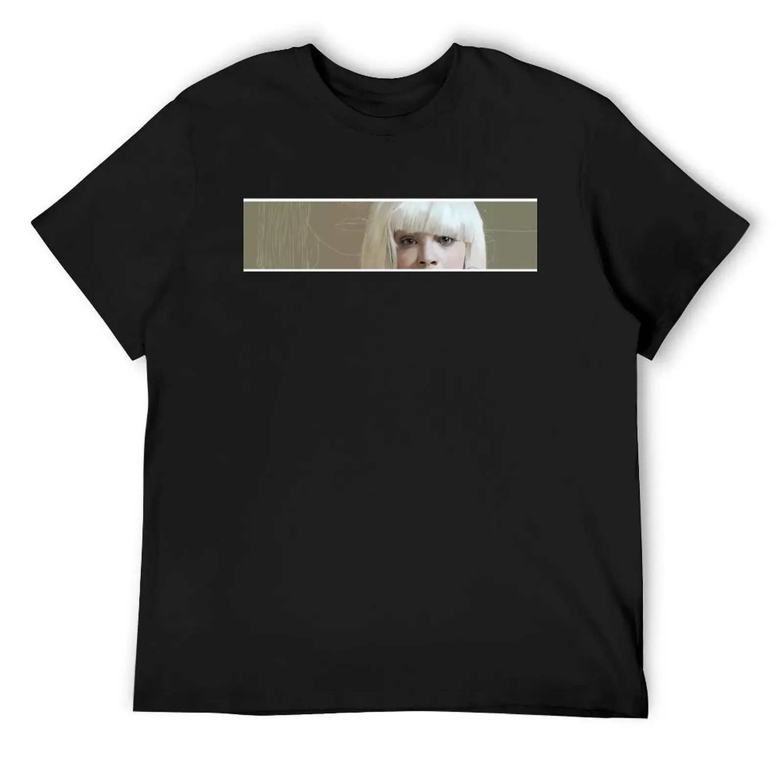 Sia music T-Shirt anime stuff anime tshirt quick-drying Aesthetic clothing plain white t shirts men