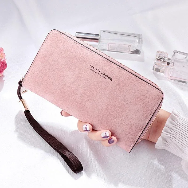 

Women Handheld Long Wallet Multifunctional Card Bag Mobile Bag Zero Wallet Female Wallet