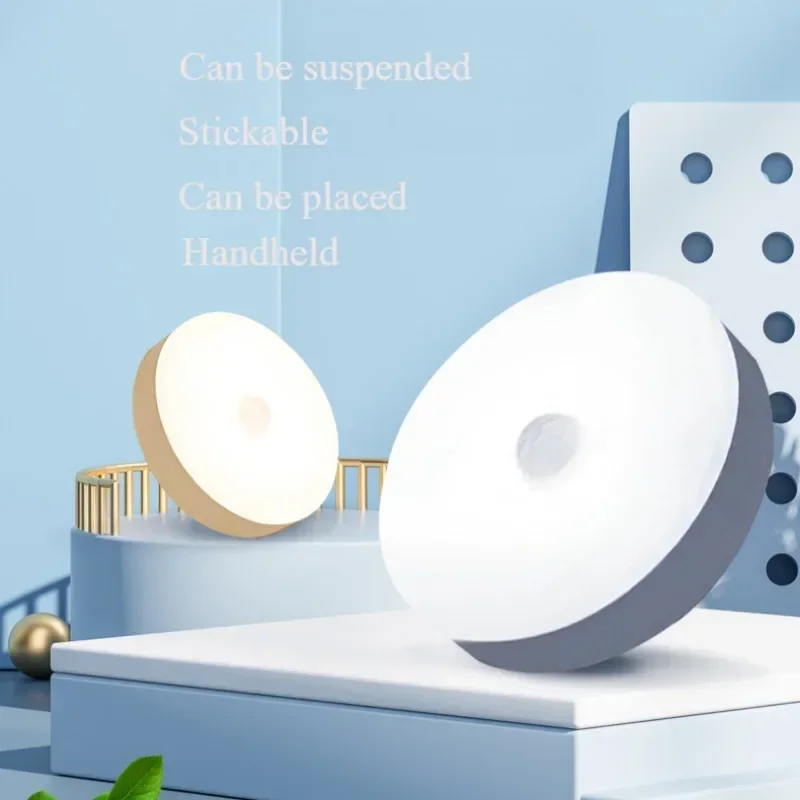 Smart Human Body Sensor Digital Sensor Head Magnetic Suction Wireless-Use Eye Protect LED Night Lamp