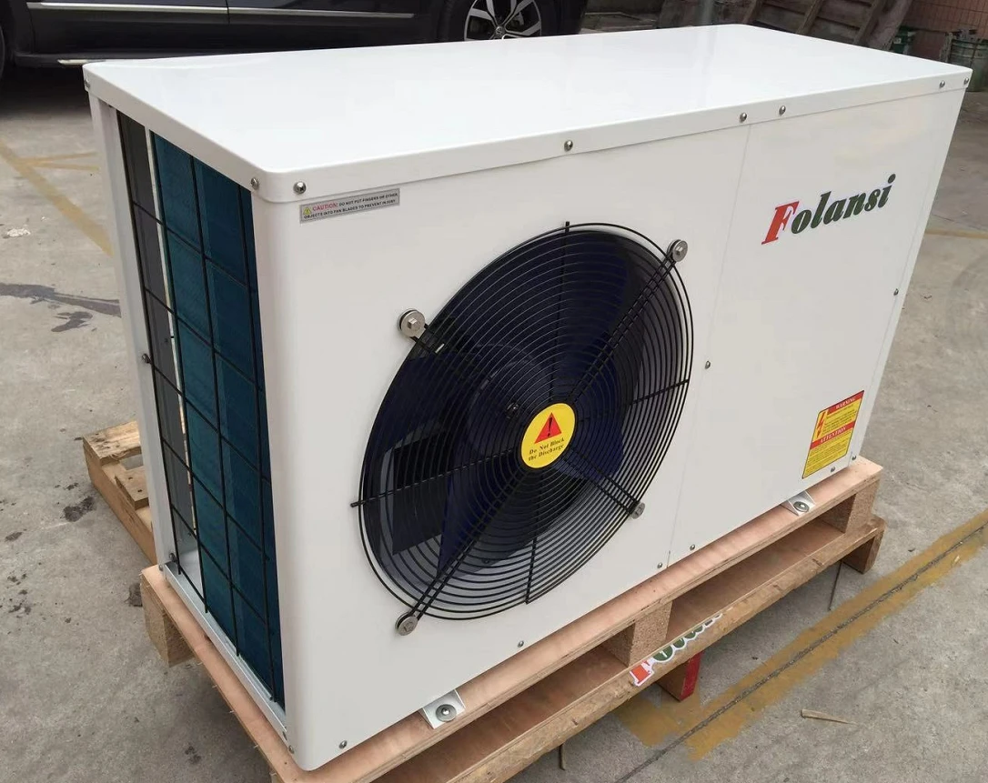 Bomba de Calor Ar-Água R32 de 7.1Kw, Bomba de Calor Tipo Monobloco com Controle WiFi e Modbus RS485