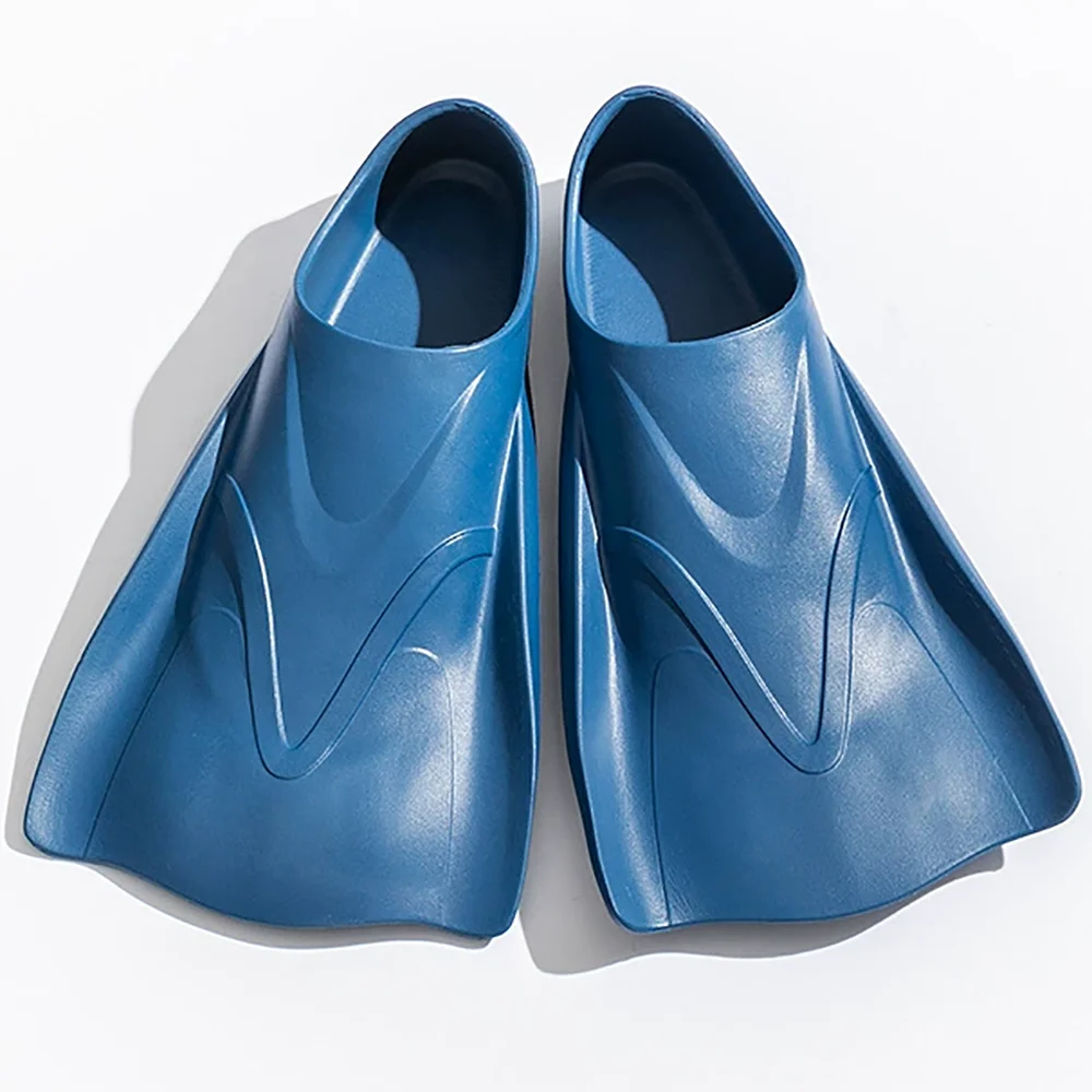 Short Frog Shoes Adult Silicone Swimming Fin Professional Swimming and Diving Training Webbed Diving Supplies Swimming Fins