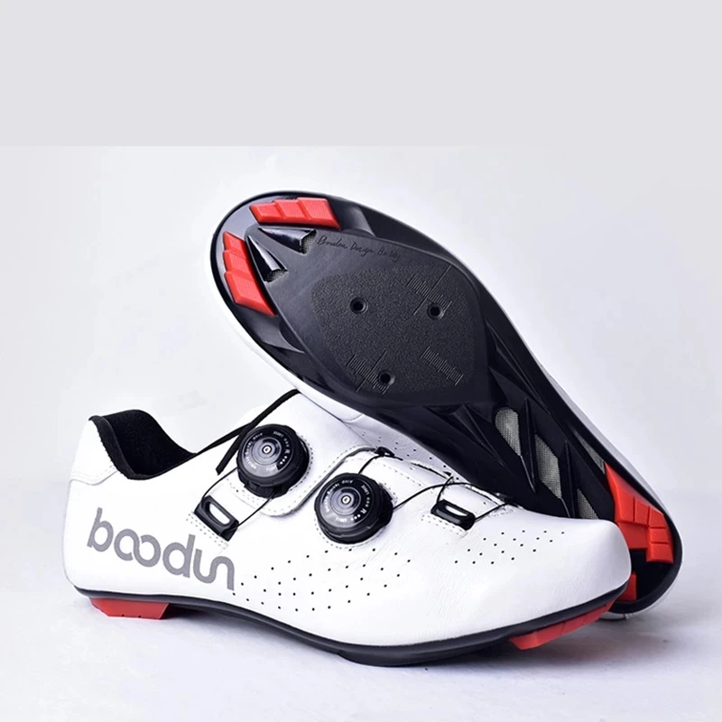 boodun Road Bike shoes nylon sole breathable comfortable non-slip wear-resistant self-locking shoes Leisure sports cycling shoes