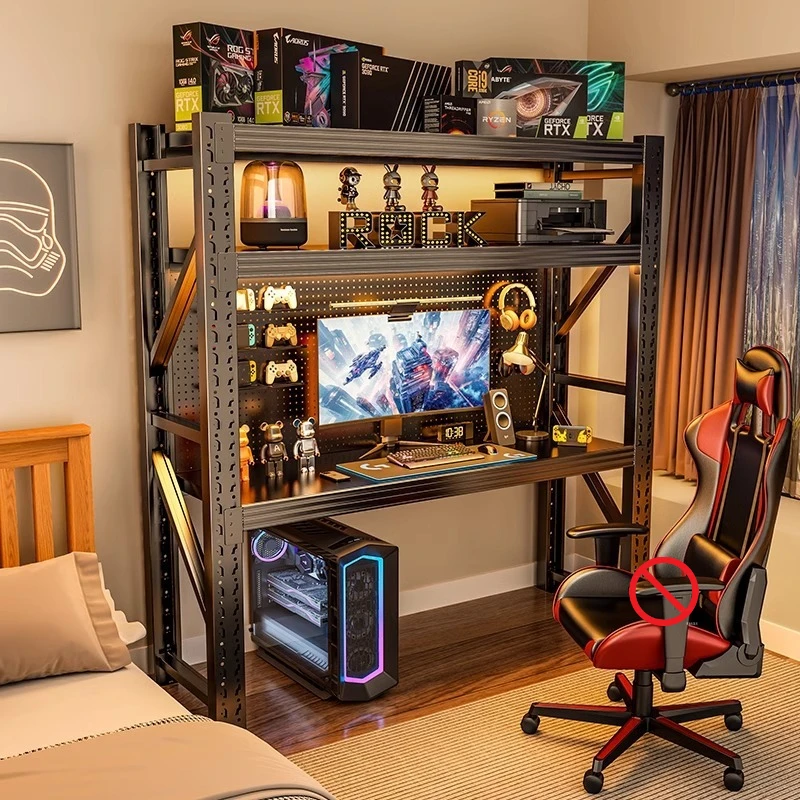 Computer Desk Gaming Desk Modular Multi Layer Storage Shelf Home Office Storage Rack Gaming Computer Gaming Desk Laptop Stand