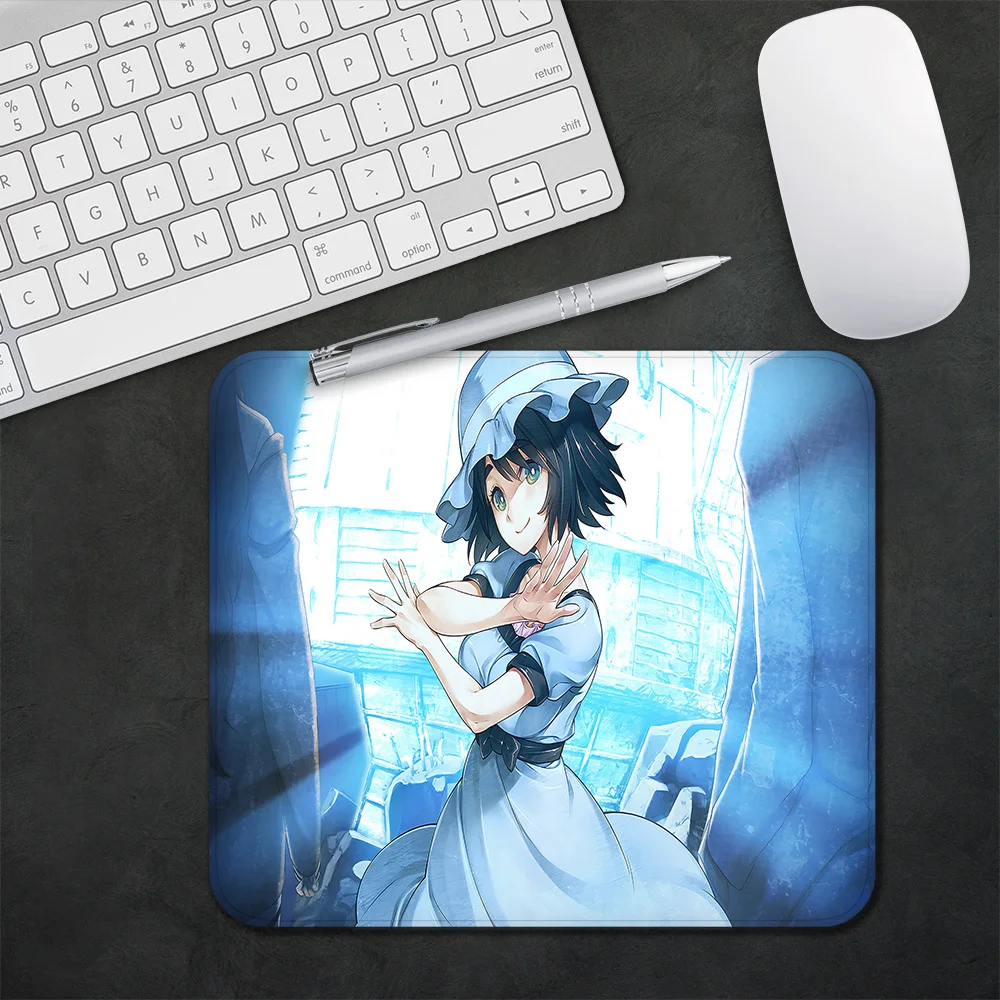 Steins Gate Gaming Mouse Pad XS Small Mousepad For PC Gamer Desktop Decoration Office Mouse Mat Deskmat Rug