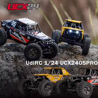UdiRC UCX2405PRO 1/24 RC Rock Crawler 4WD 2.4G Brushless Motor ESC Battery Off-Road Vehicles RTR Model Car Toys Gifts