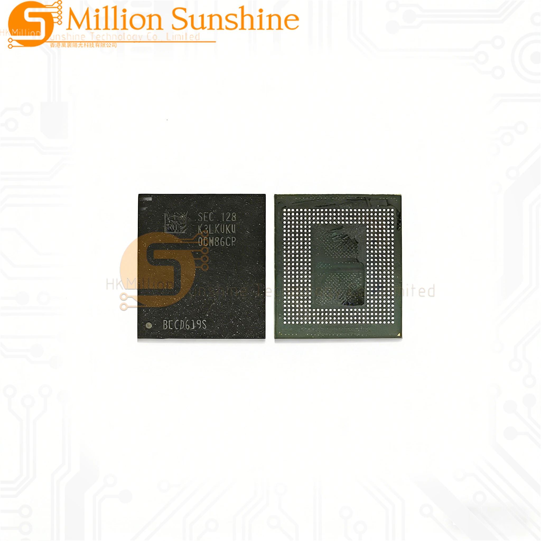 

Памятьная микросхема K3LK4K40CM-BGCPK3LK4K40CM 12 ГБ 6400 Мбит/с LPDDR5 BGA496