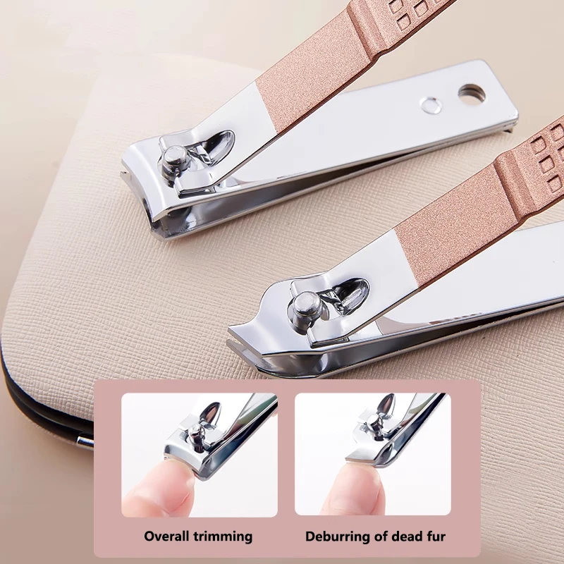 Nail Clipper Set - Suitable for Both Men and Women. Household Nail Scissors and Clippers for Nail Filing. Ear Pick for Ear Clean