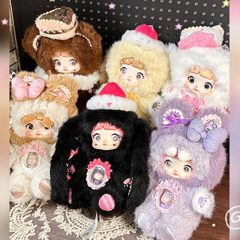 Nommi V7 Nuomi 'er uma mordida de querida Amal Lilith Colaboração Caixa Cega Boneca de Pelúcia Brinquedo de Presente Surpresa da Moda