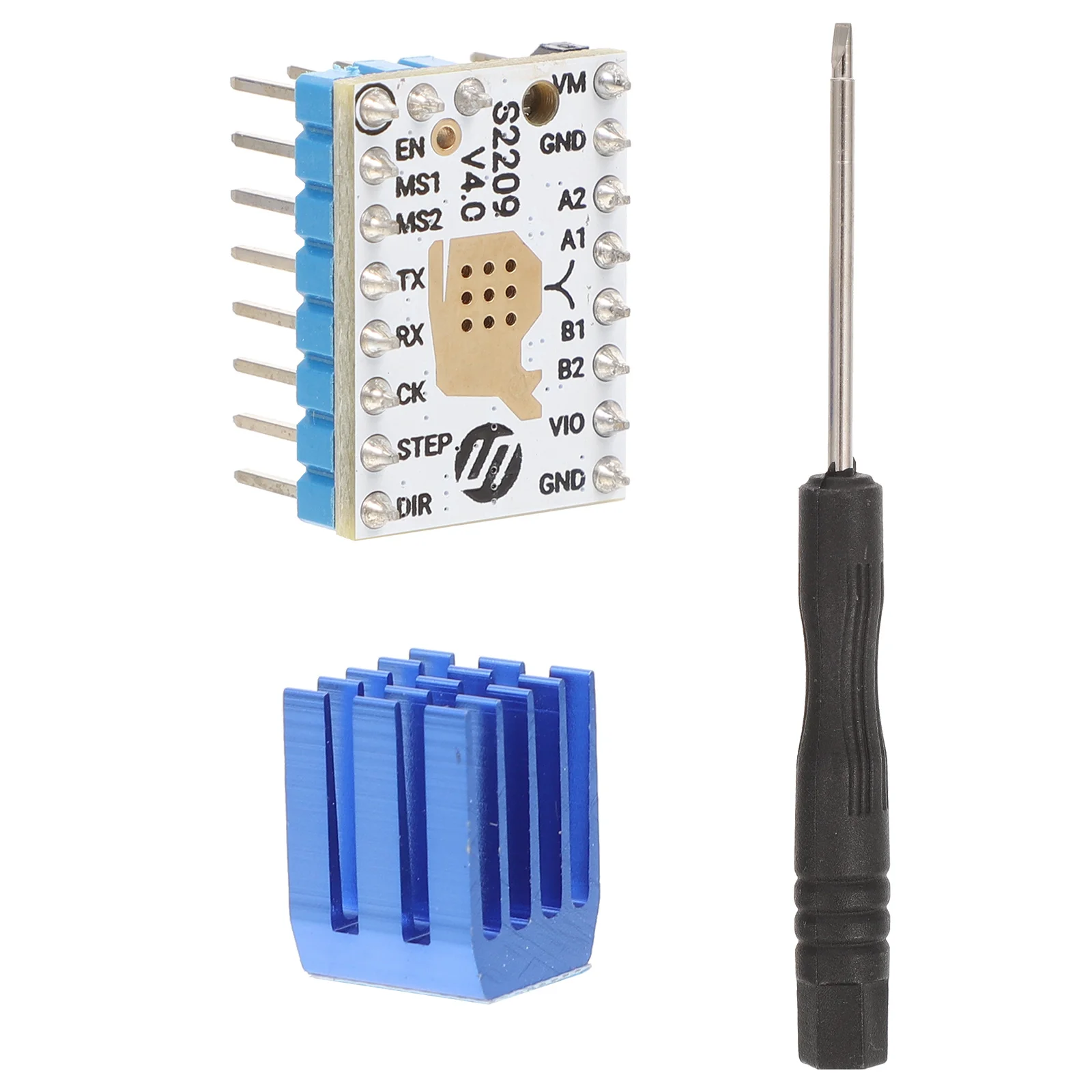 

Tmc2209 .0 Stepper Motor Driver 2. Peak Ultra-Silent for 3D Printer with Advanced Chopper High Efficiency Stall Guard and