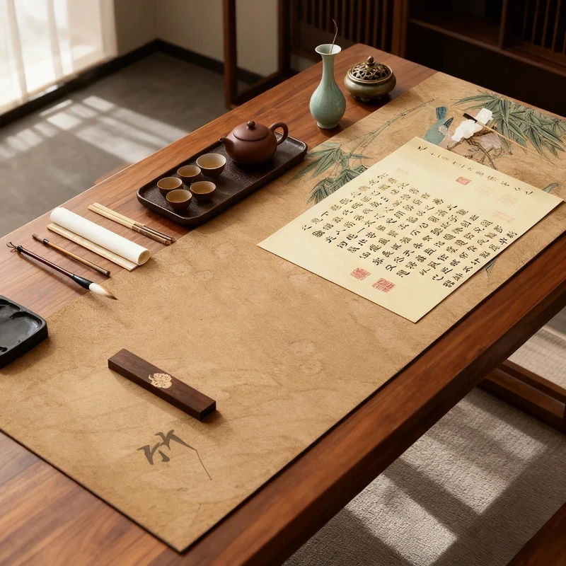 New Chinese Style Felt Calligraphy Mat Desk Pad for Writing Painting Practice Student Beginner Thicken Art Supply Sets 2mm