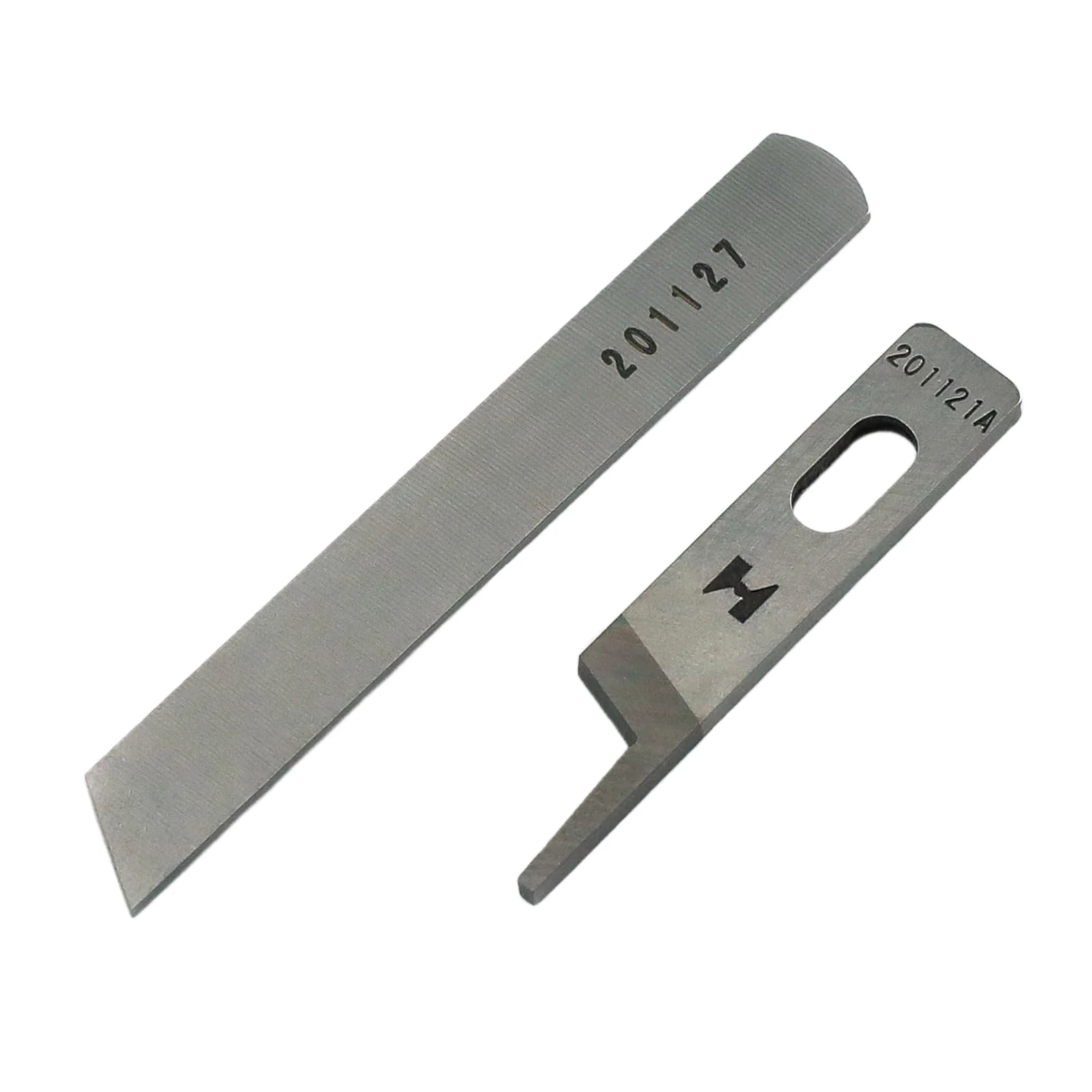 

201121A + 201127 (Тонкий) Верхний и Нижний Нож для Оверлоков Pegasus R53, E52, E56, S52, EXT5214 Лезвие (10 комплектов)