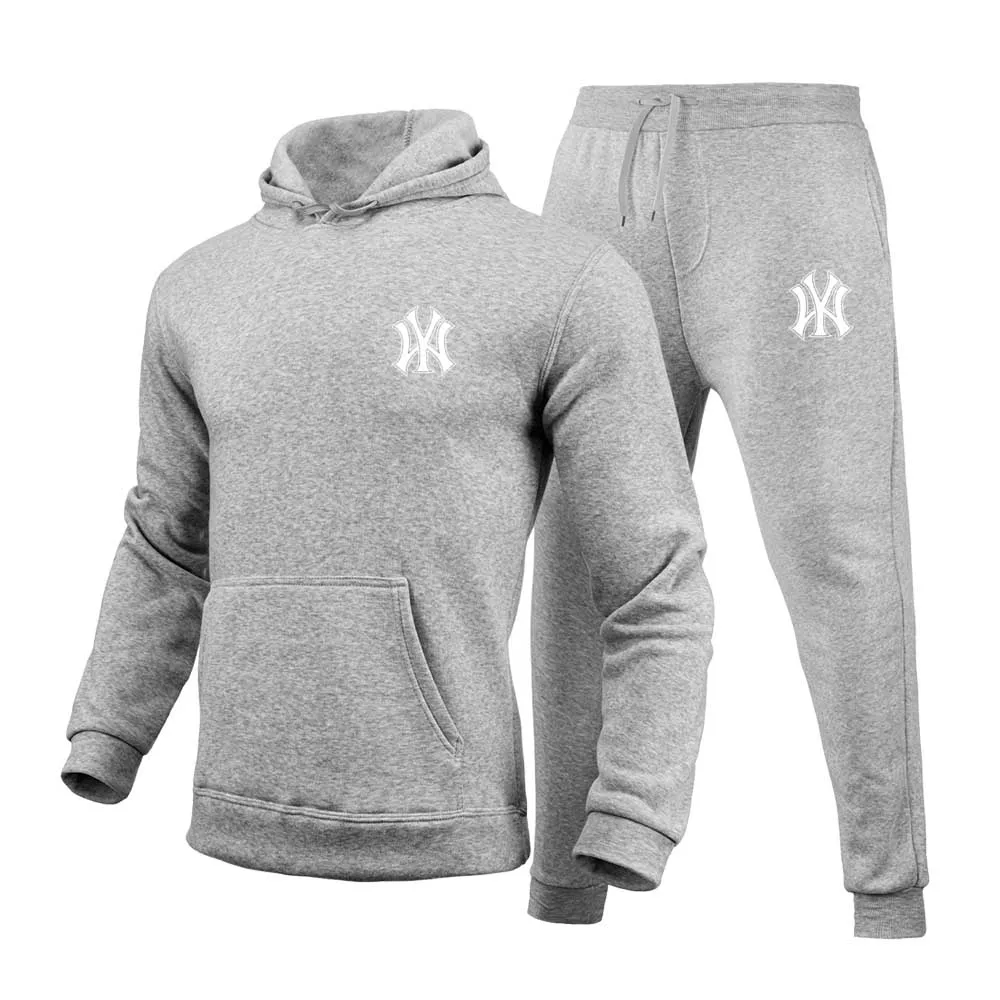 Hot Sale 2026 Winter Luxury Oversized Pullover Hoodie Sets Fleece Men Women Hooded Tracksuit Sweatshirt Sweatpants 2 Piece Set view 2