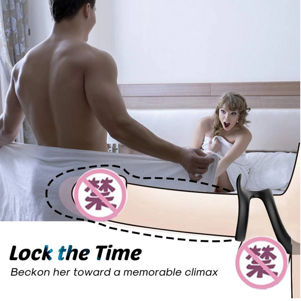 Reusable Cock Ring For Men Silicone Penis Rings Delay Ejaculation Stronger Erection Sex Yoys Linen Nozzle Ring Cock Adult Toys