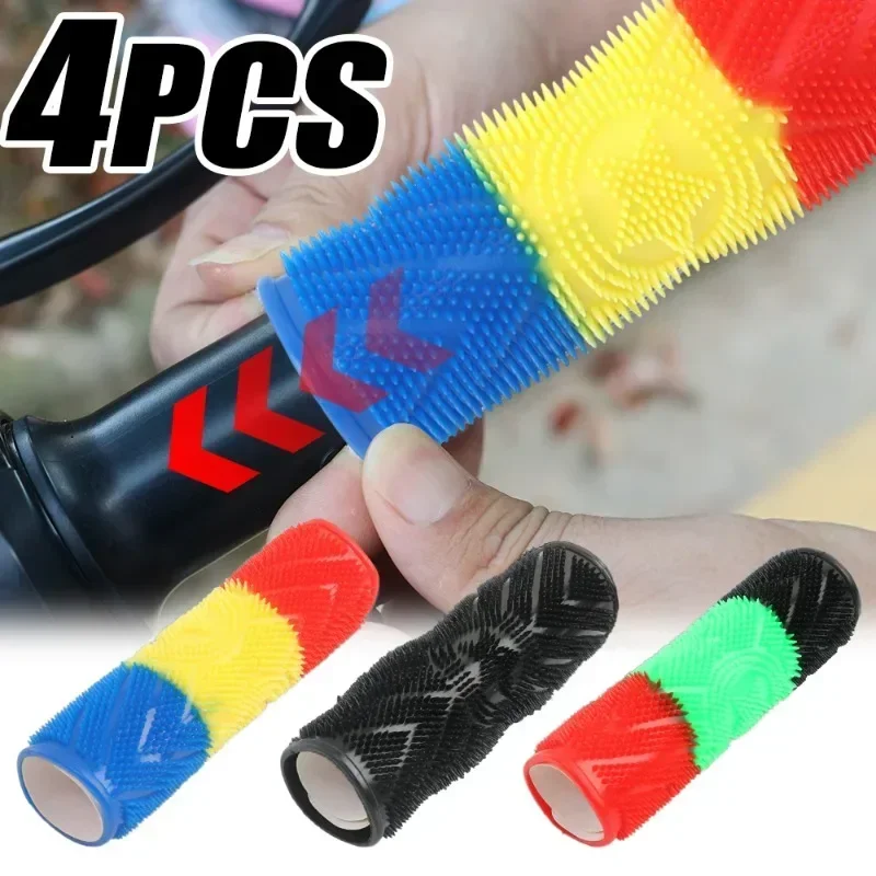 Electromobile Handlebar Cover Universal Scooter Electric Vehicles Round Handlebar Grip Anti Slip Sleeve Summer Moto Rubber Grips