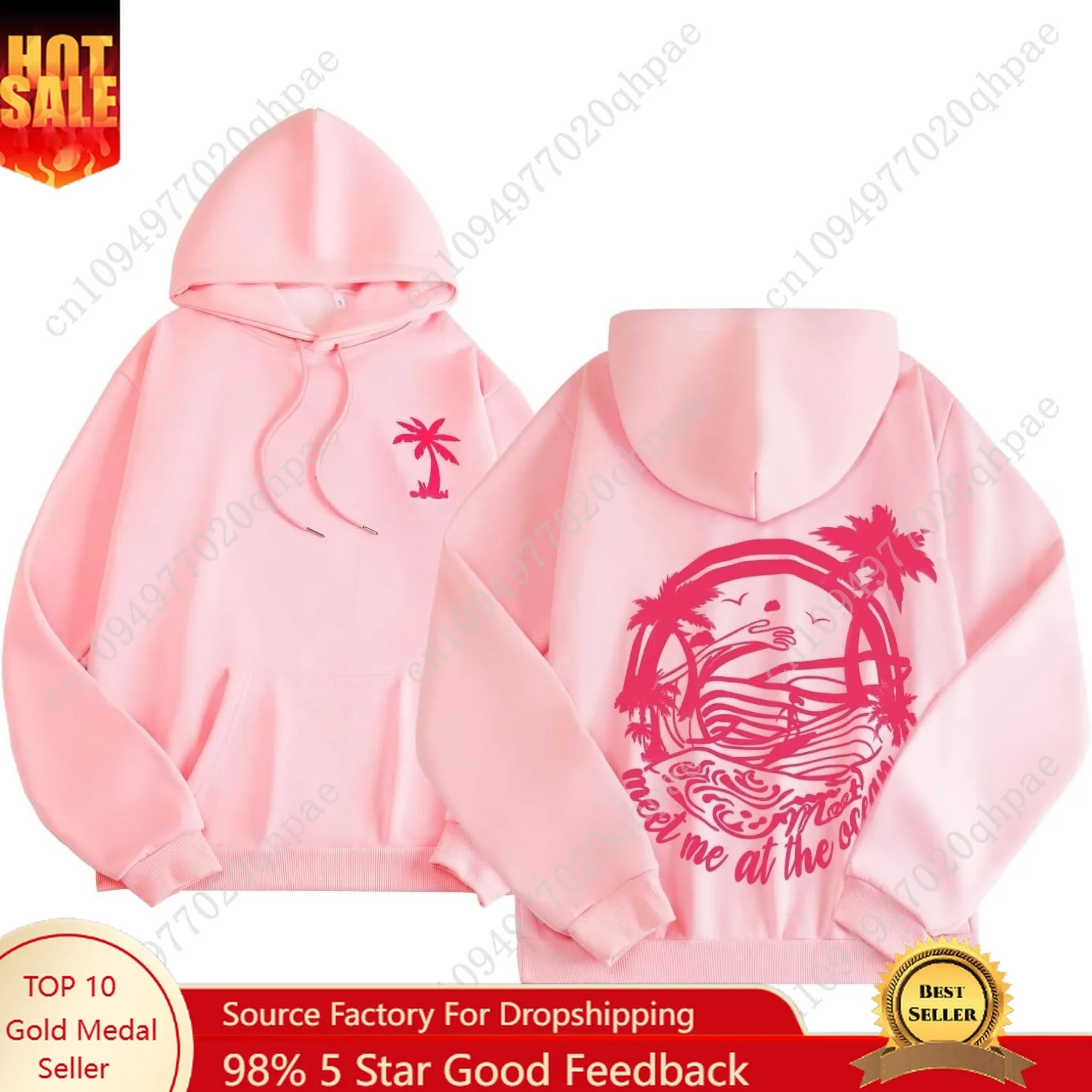 Толстовки с рисунком Palm для женщин и девочек