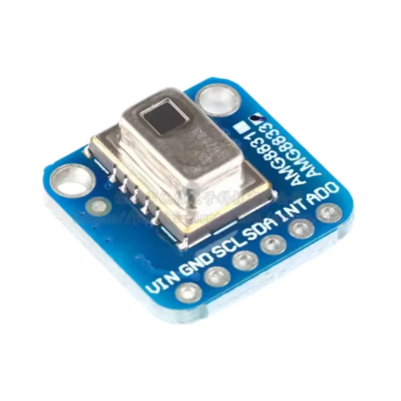 modulo-de-camara-con-sensor-infrarrojo-amg8833-ir-8-8-sensor-de-temperatura-con-matriz-de-imagen-termica-iic-i2c-3-5v