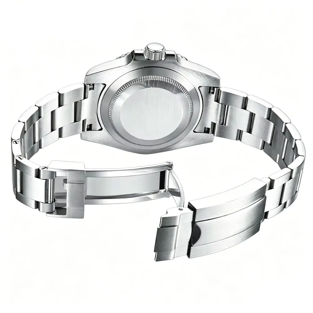 Custom LOGO man watch for Luxurious SUB NH35 Automatic mechanical Diving watches Waterproof 100m Sapphire Luminous Wrist watch - Image 4