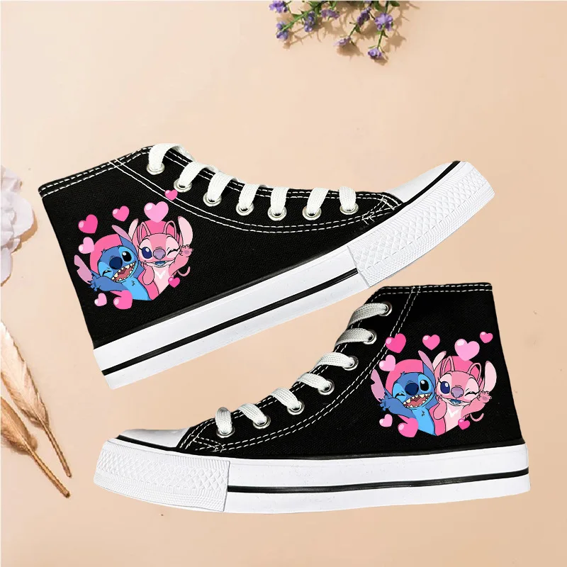 

Disney women girls Stitch Canvas Shoes soft sports shoes for girlfriend gift EU size 35-44