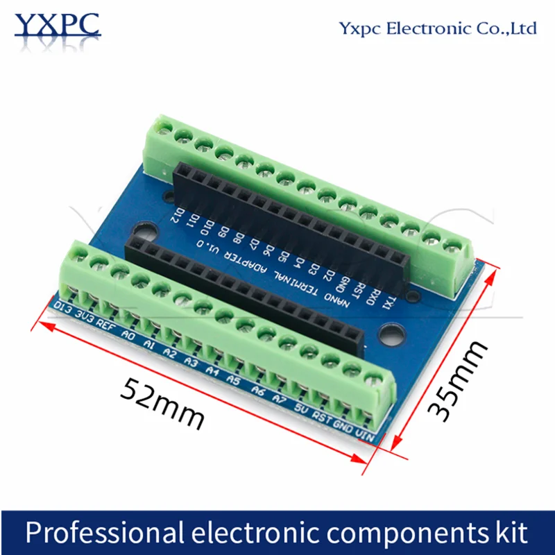Nano 3.0 Controller Terminal Adapter Voor Nano Terminal Uitbreidingskaart Voor Arduino Nano Versie