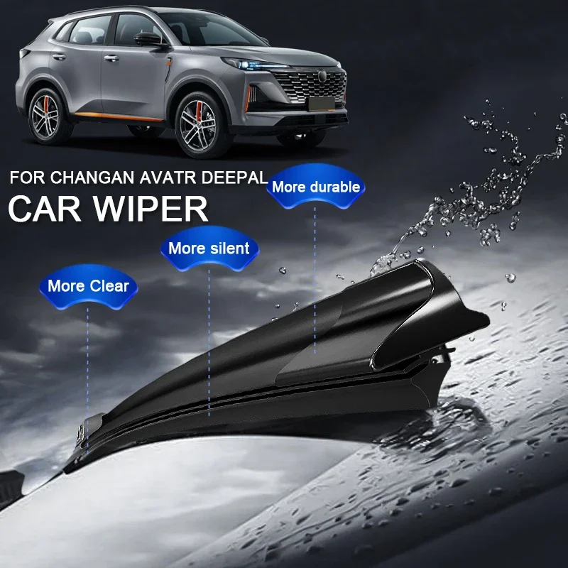 

2PCS Car Blade Windshield Wiper For AVATR 11 12 DEEPAL L07 S07 CHANGAN CS35 CS55 CS75 HUNTER HUNTER PLUS CS85 CS95 Accessory