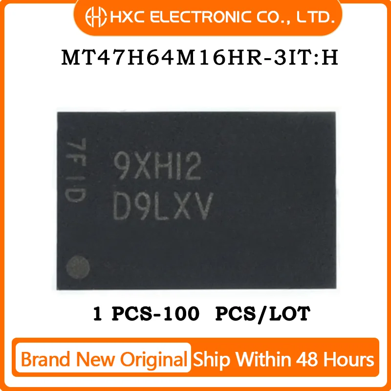 1PCS/10PCS/50PCS/100PCS MT47H64M16HR-3IT:H MT47H64M16HR Brand New Original IC CHIP