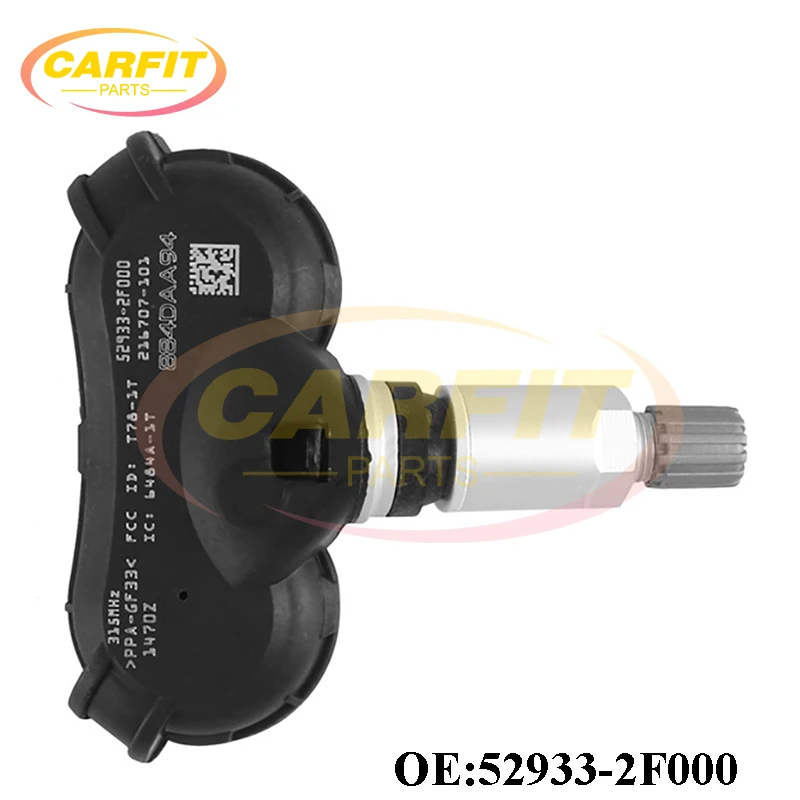 New OEM 52933-2F000 529332F000 TPMS Tire Pressure Sensor For Hyundai Accent Sonata Tucson Kia Rio Spectra Sportage Auto Parts