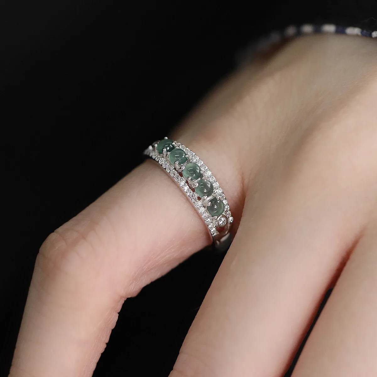 anillo-de-plata-925-con-esmeralda-azul-agua-diseno-fresco-estilo-chino-moderno-versatil-para-el-dedo-Indice-accesorio-de