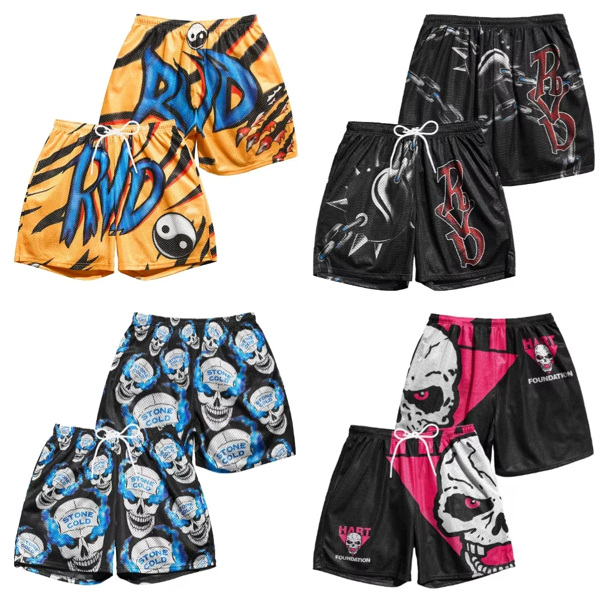 2025  New Retro Tiger Bone Pulling Rope Wrestling Shorts For Leisure Vacation Beach Daily Life Adult Swimming Beach Shorts
