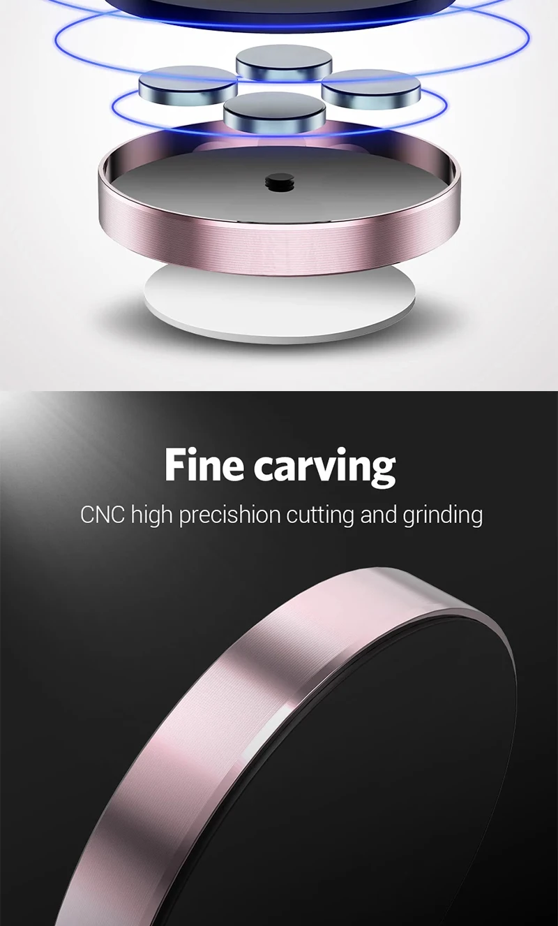1/2 Stück Magnetische Handyhalterung fürs Auto Universelle Magnetische Halterung zum Aufkleben auf Armaturenbrett oder Wand für iPhone, Samsung, Xiaomi – Detail 7