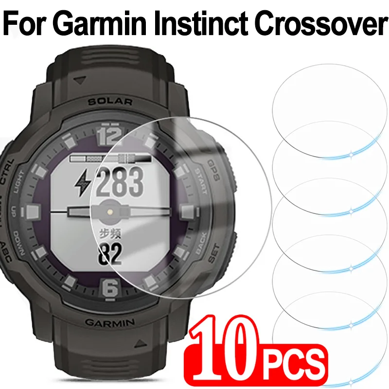 Protector de pantalla de vidrio templado HD, película transparente a prueba de golpes para Garmin Instinct Crossover, accesorio