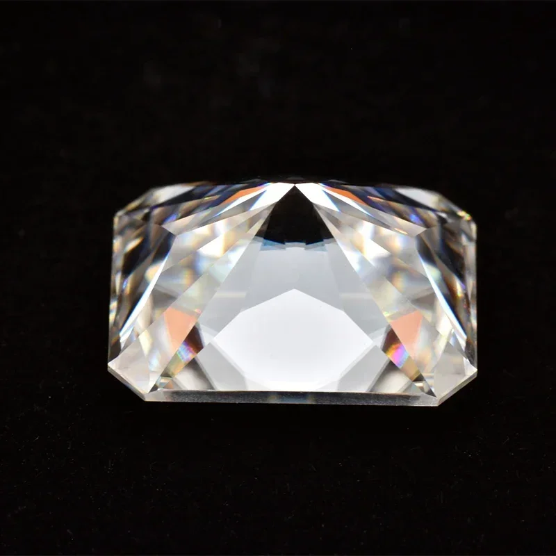 مويسانيتي حجر مشع قطع 0.5ct إلى 5ct D اللون VVS1 مختبر نمت الأحجار الكريمة مواد صنع المجوهرات المتقدمة مع شهادة GRA