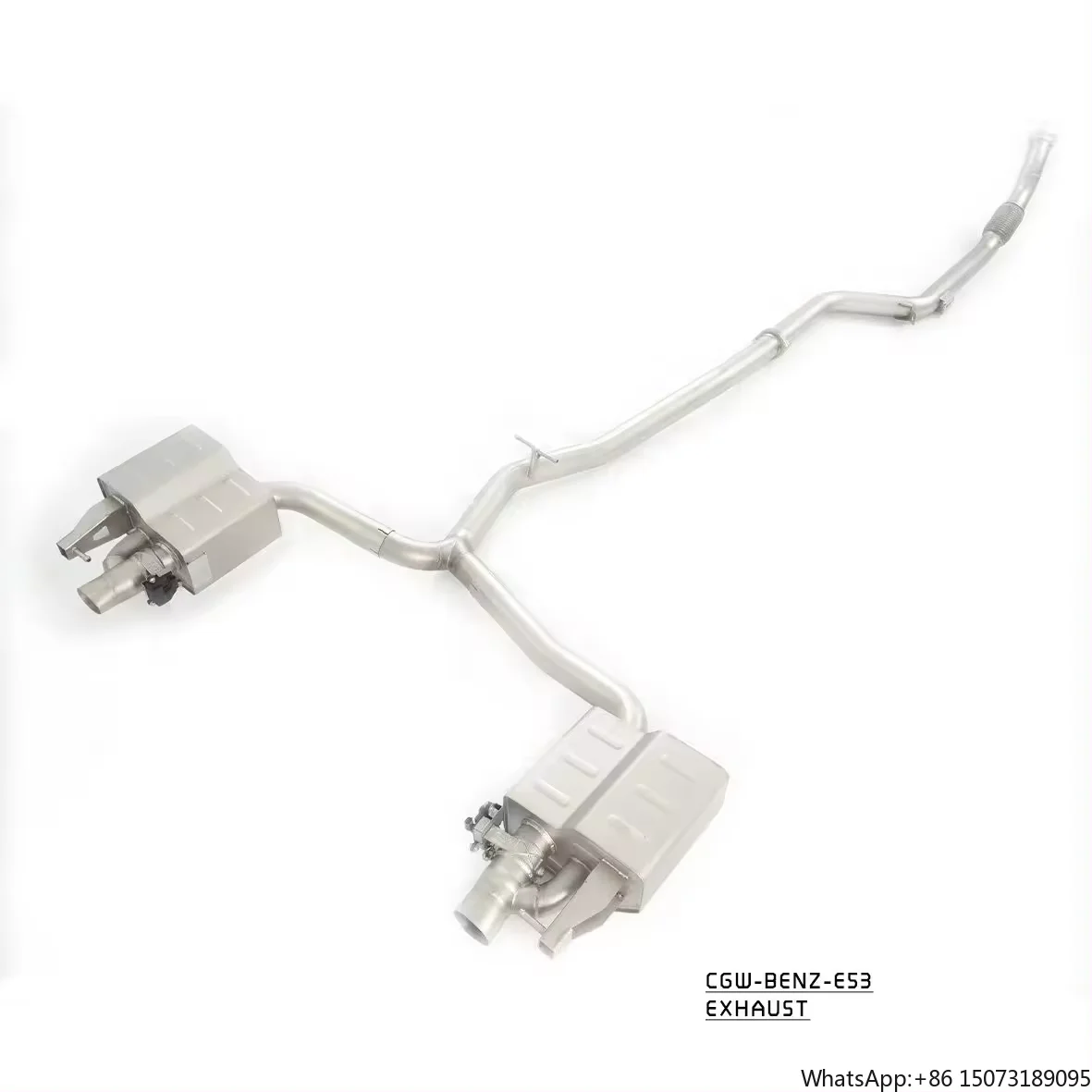 CGW Premium Quality Exhaust Muffler Valves Piping System Catback Exhaust Pipes for W213 E53 3.0T