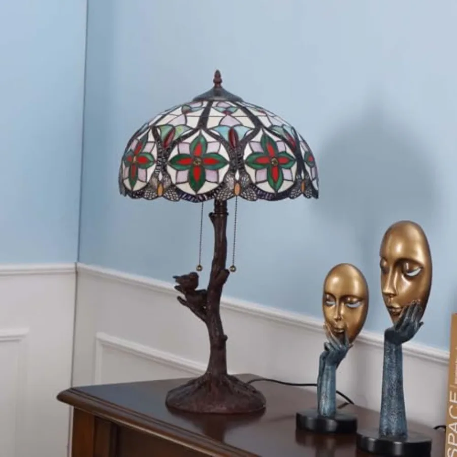 SS025 Lampshade Support with Finial for Tiffany Style Stained Glass Floor Lamp Table Lamp