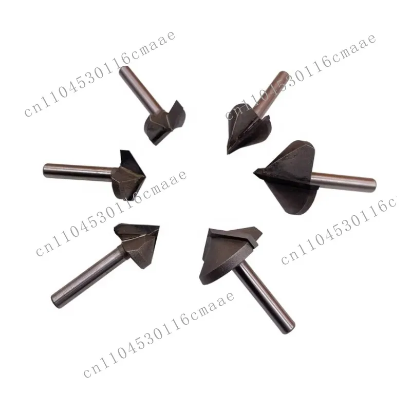 2 slot 3d v slot drill shape engraving woodworking milling cutter drill bit numerical control woodworking router drill bit parts