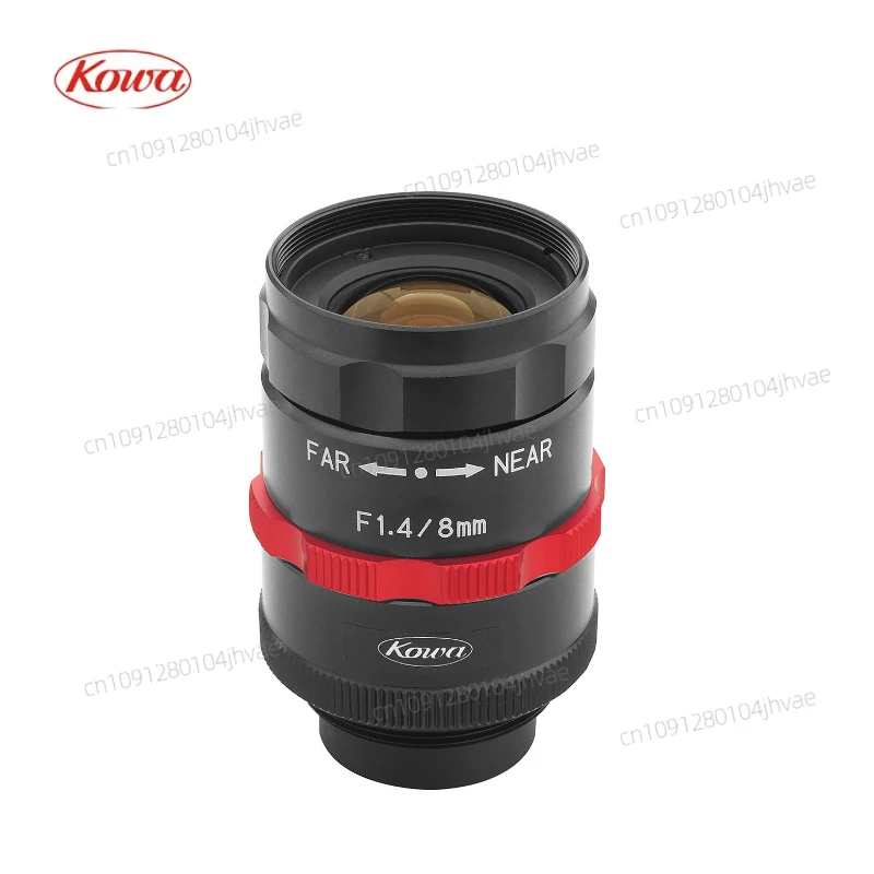 

KOWA LM8JCM-WP Sensor Low Distortion Fixed Focus Motorized Lenses for Imaging Machine Vision OEM Customizable Plano-Convex