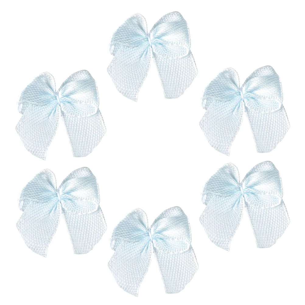 

200 Pcs Ribbon Bowknot Clothing Accessories for Skirts DIY Flower Decorations Elegant Bow Tie Craft Project