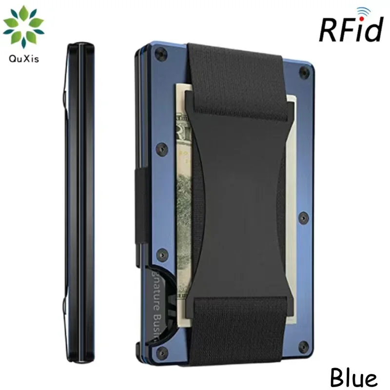 High end carbon fiber wallet RFID enclosed ID card holder Business credit card holder Luxury carbon fiber minimalist wallet