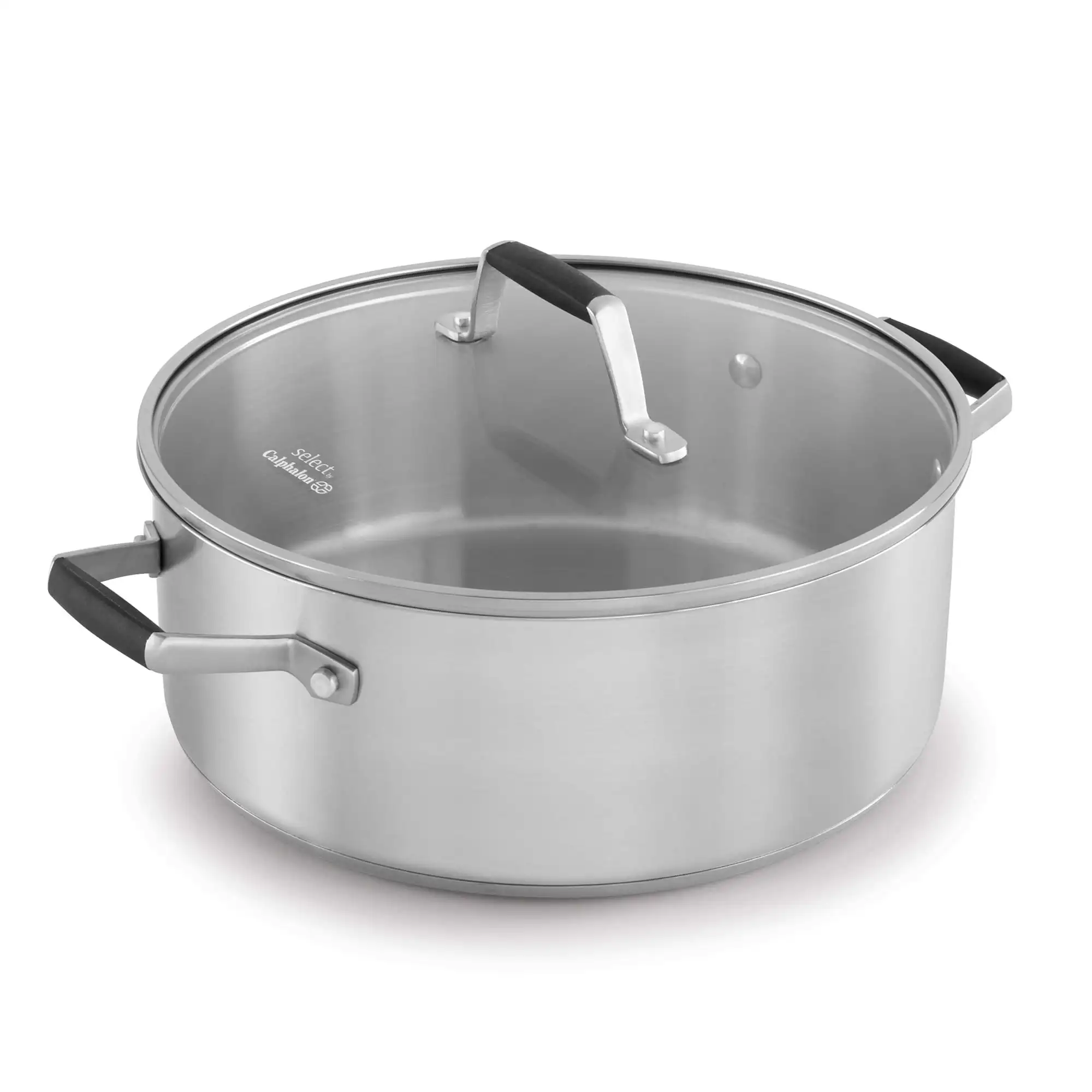 

Stainless Steel 5-Quart Dutch Oven with Cover Cookware Hot Pot Casserole