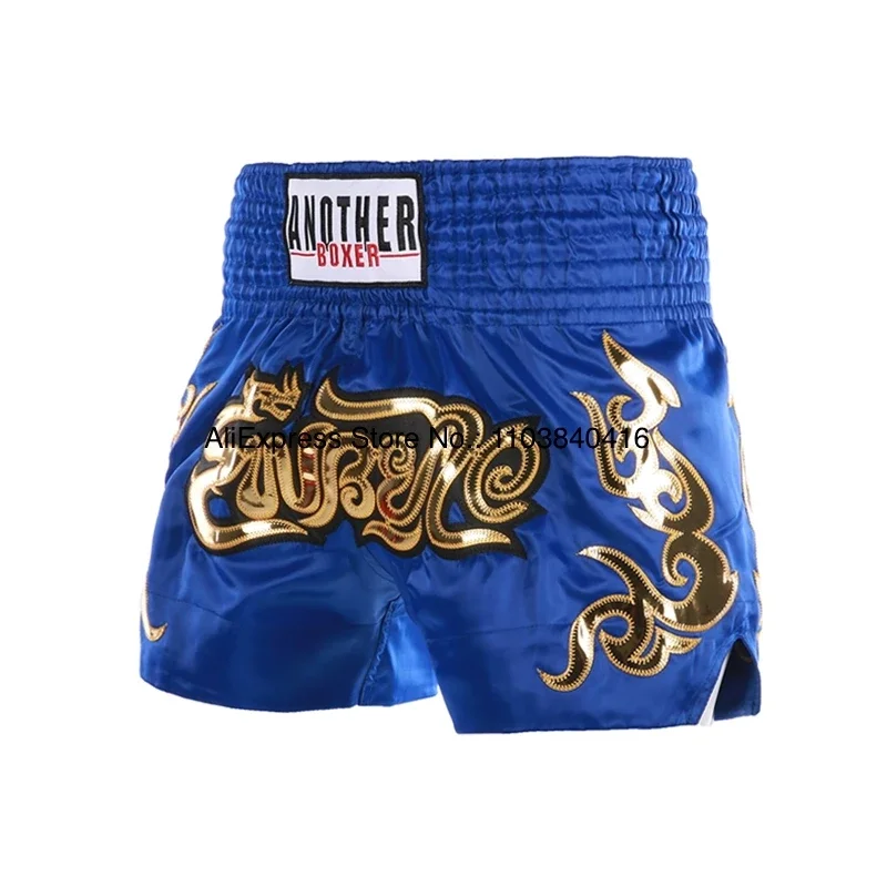 Shorts Muay Thai Camouflage Boxing Shorts Satin MMA Martial Arts Clothes Gym Men Women Child Camo Cage Fighting Kickboxing Pants