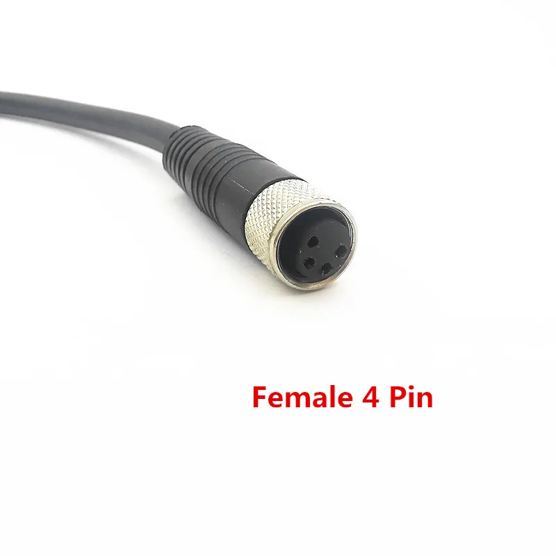 5 meters M8 Sensor Connector Cable Waterproof plug Male&Female 3 4 pins straight/ angle +5m PVC line A Type reasonable price