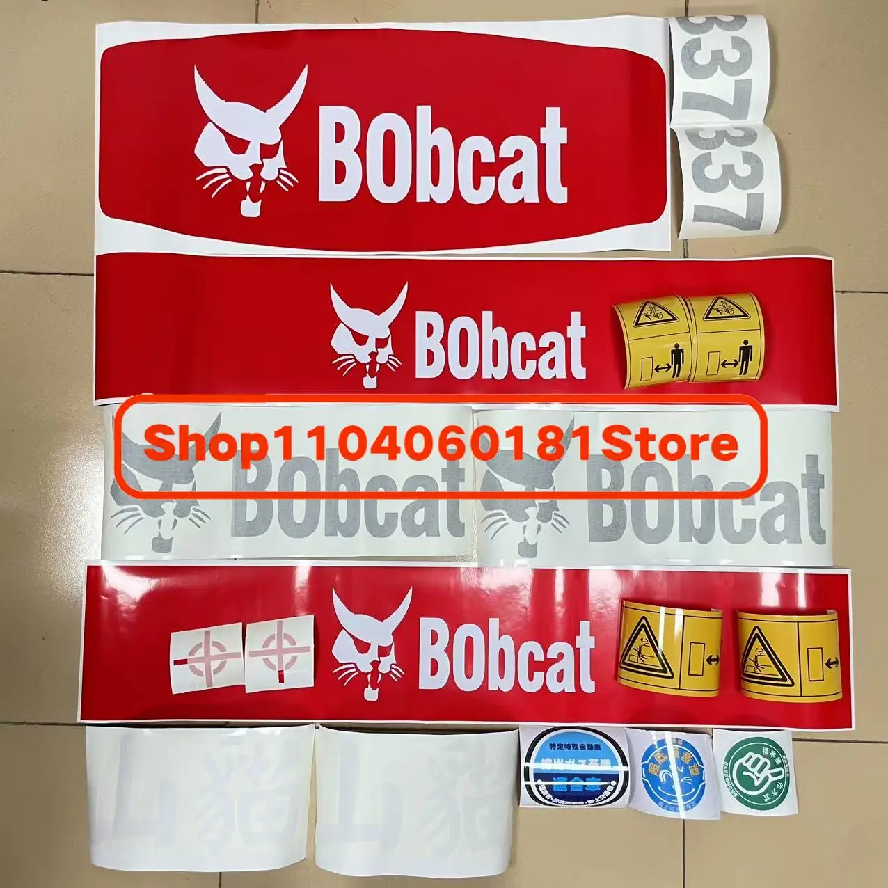 

Высококачественная наклейка на весь автомобиль для Bobcat 320 323 324 325 331 334 335 337