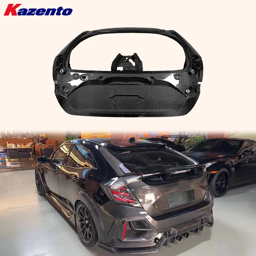 For Honda Civic Type R FK8 2017-21 Carbon OE Rear Roof Trunk Hatchback Body Kits( Ocean freight is favorable, welcome to inqury)